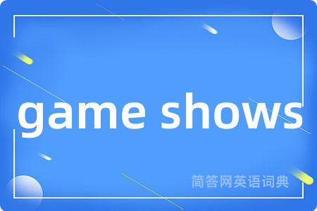 game shows