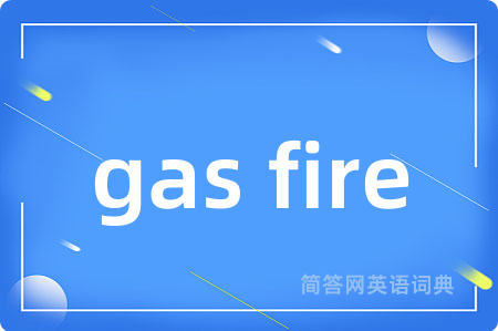 gas fire