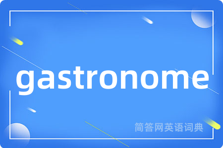 gastronome