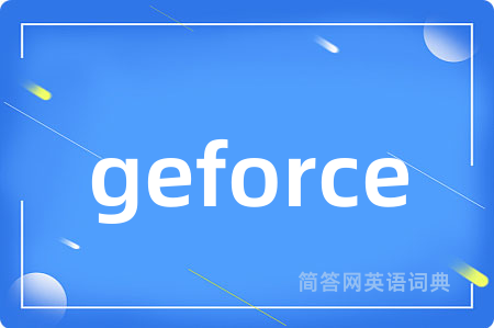 geforce