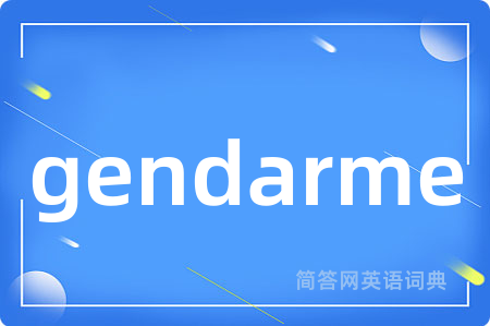 gendarme