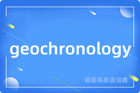 geochronology