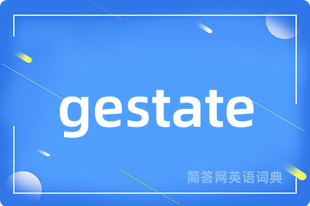 gestate