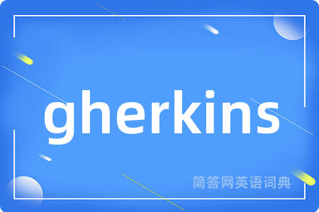 gherkins