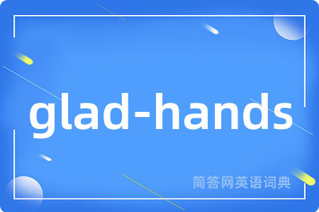 glad-hands