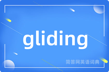 gliding