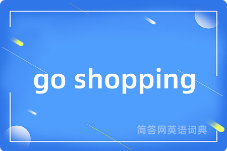 go shopping