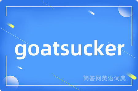 goatsucker