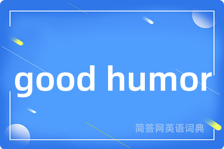 good humor