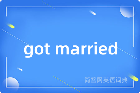 got married