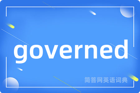 governed
