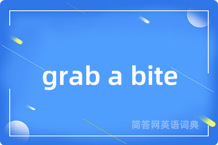 grab a bite