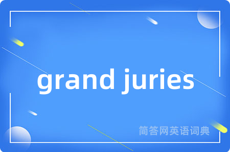grand juries