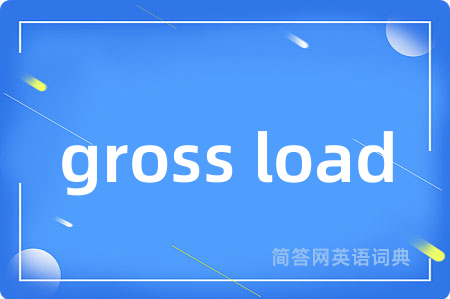 gross load