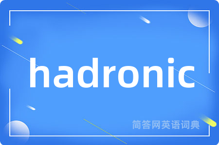 hadronic