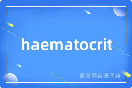 haematocrit