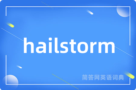 hailstorm
