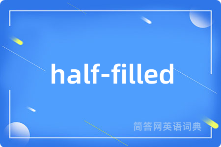 half-filled