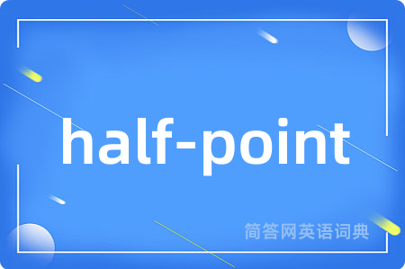 half-point