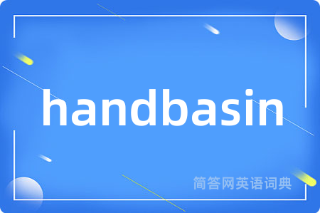 handbasin