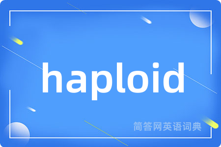 haploid