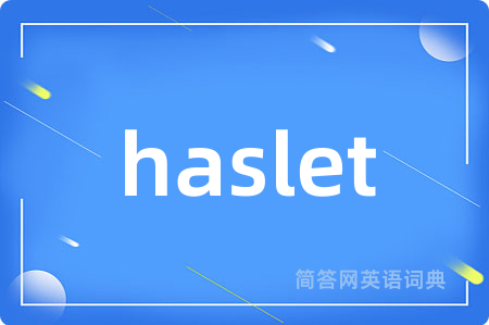 haslet