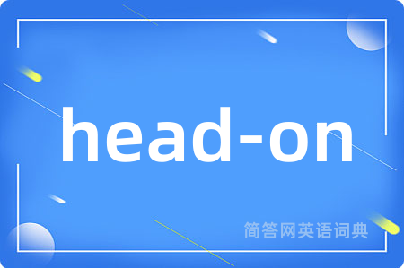 head-on