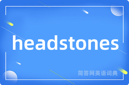 headstones