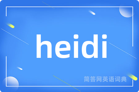 heidi