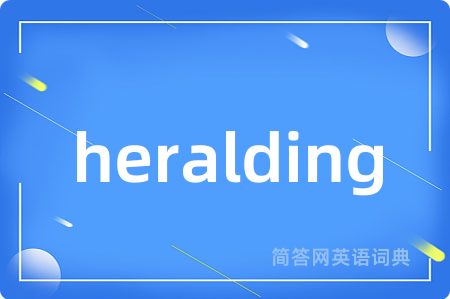 heralding