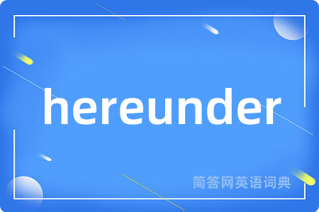 hereunder