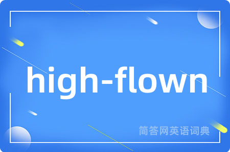 high-flown