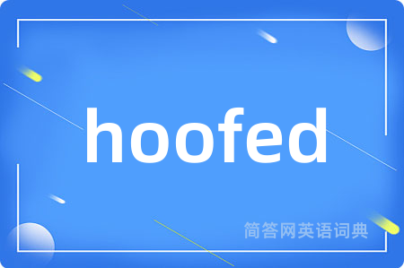 hoofed