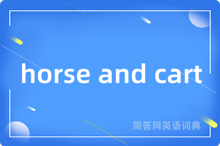 horse and cart