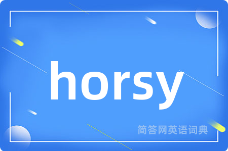 horsy