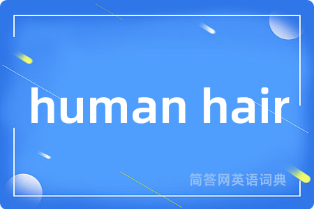 human hair