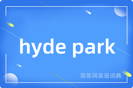 hyde park