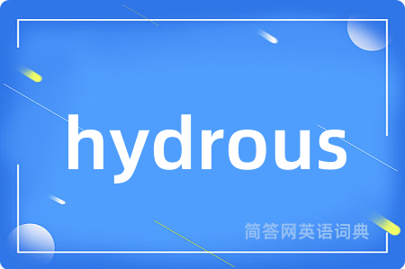 hydrous