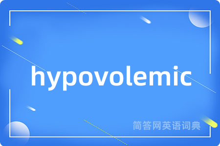 hypovolemic