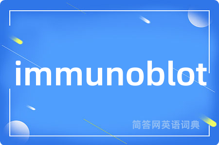 immunoblot
