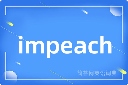 impeach