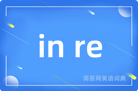 in re