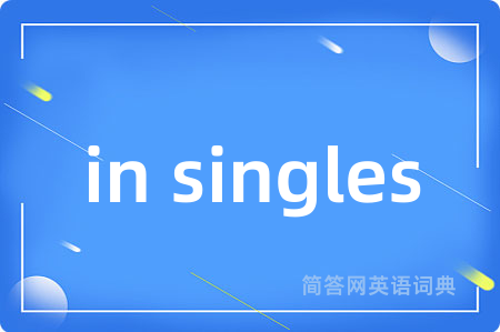 in singles