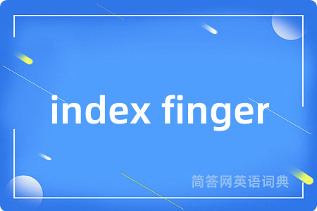 index finger