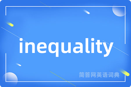 inequality
