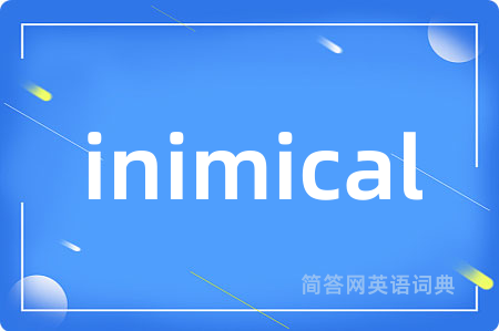 inimical