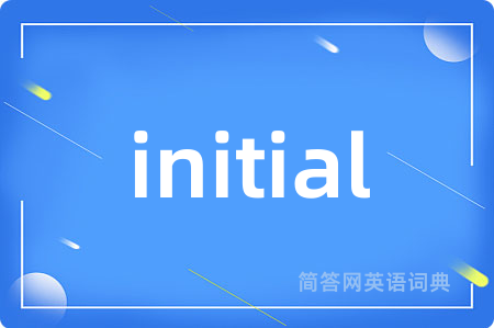 initial