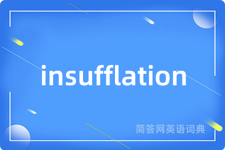 insufflation