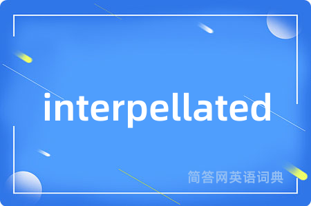 interpellated