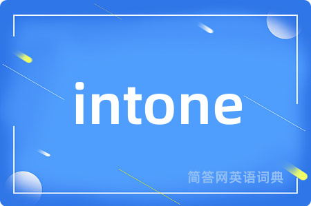 intone